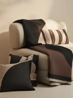 ART sisustustyynynpäällinen - musta-beige