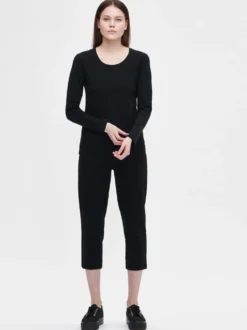 BASIC 7/8-leggingsit - musta