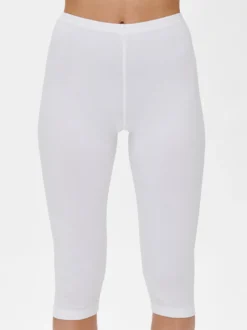 BASIC 3/4-leggingsit - valkoinen