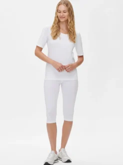 BASIC 3/4-leggingsit - valkoinen