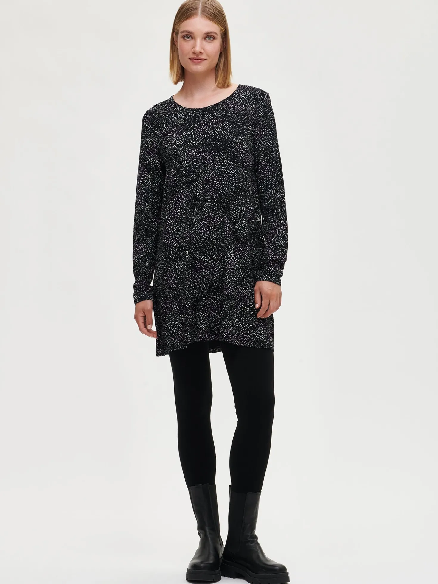 BASIC SOFT leggingsit - musta