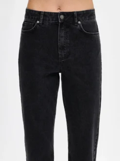 CROPPED KAPEE farkut - harmaa