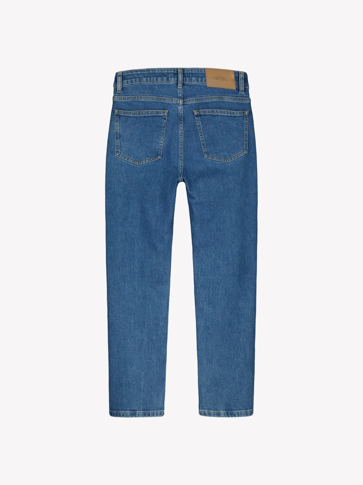 CROPPED KAPEE farkut - sininen