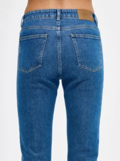 CROPPED KAPEE farkut - sininen