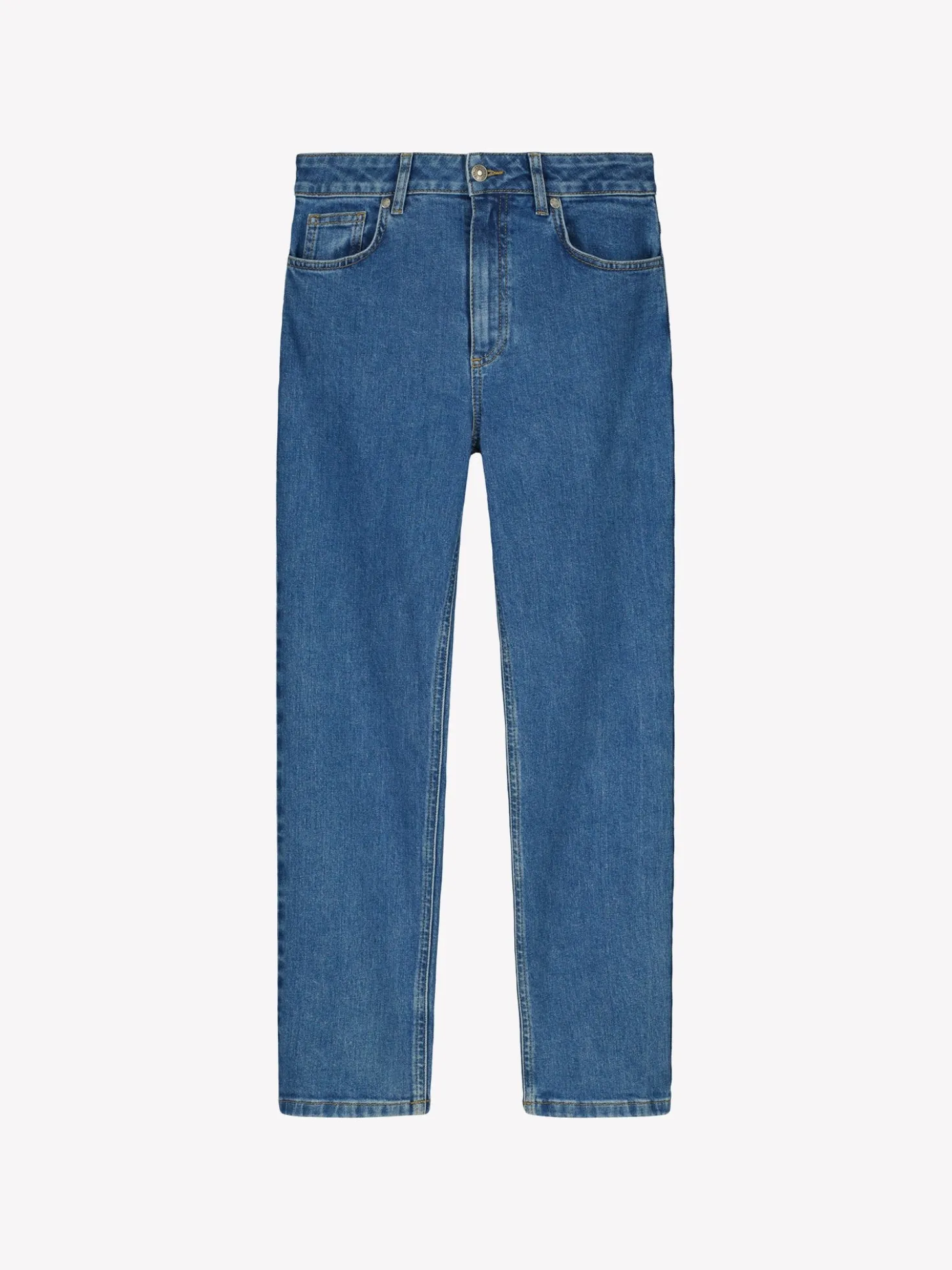 CROPPED KAPEE farkut - sininen