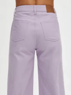 CROPPED LEVEE farkut - lila