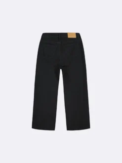 CROPPED LEVEE farkut - musta