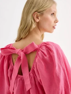 DONNA pellavapusero - pinkki