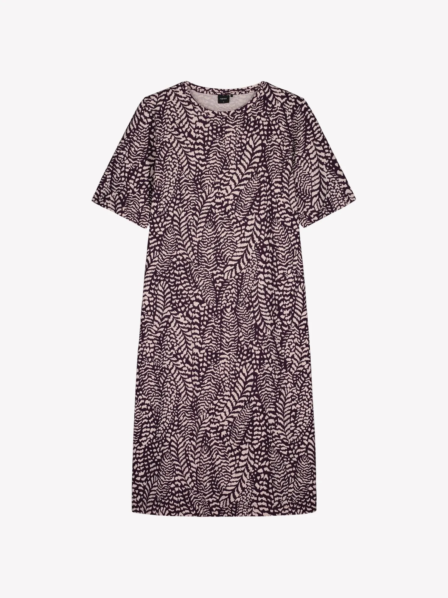 FIONA pitkä yöpaita - violetti