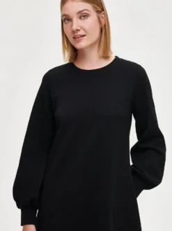 LEIJA pitkä mekko - musta