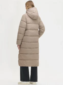 LUMI pitkä toppatakki - beige
