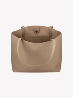 MAXI NARU nahkalaukku - vaalean beige