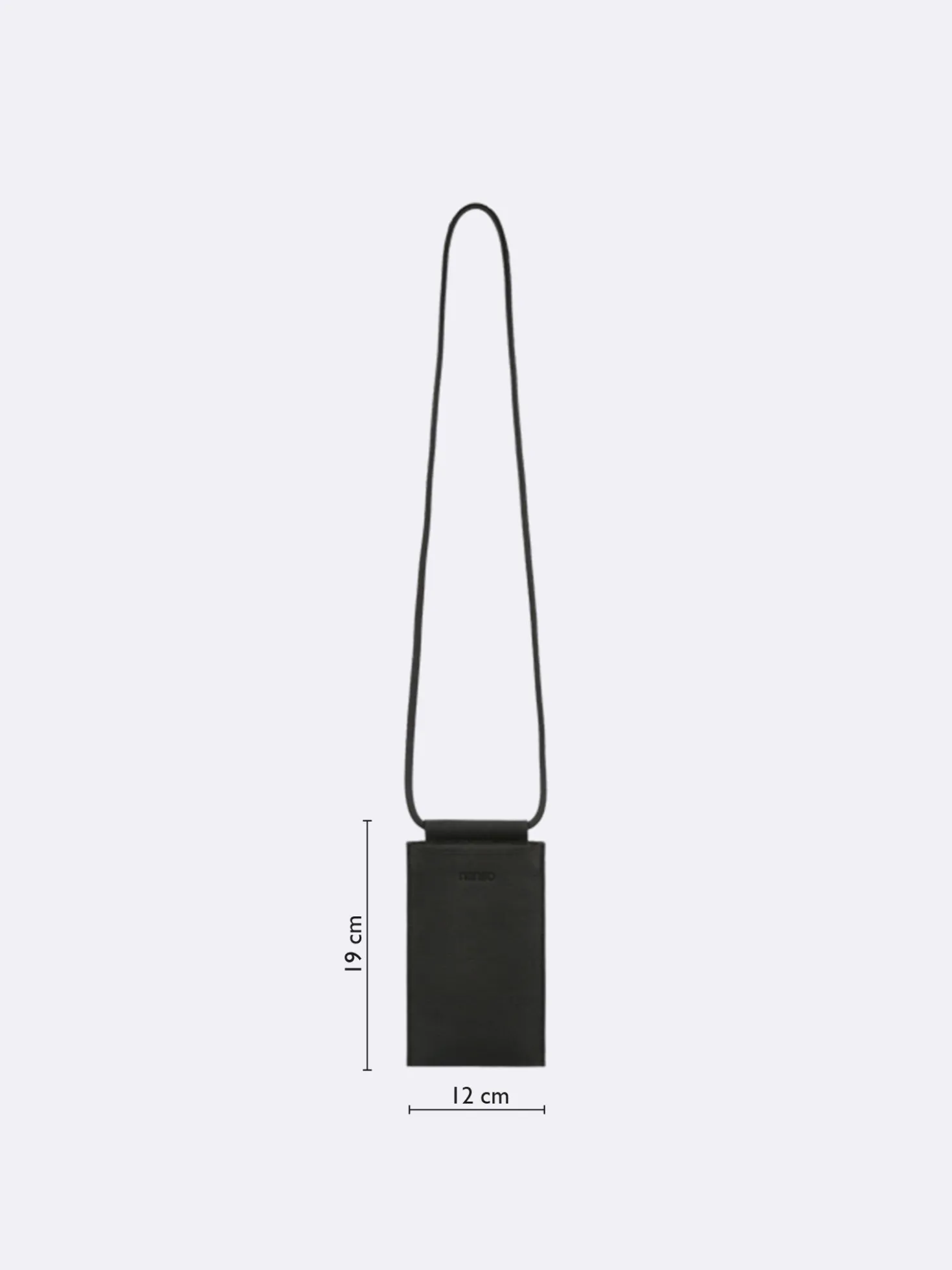 MINI NARU puhelinlaukku - vaalea beige