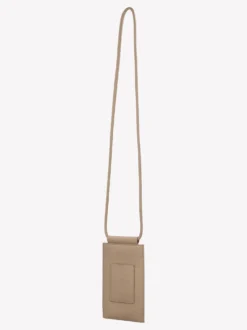 MINI NARU puhelinlaukku - vaalea beige