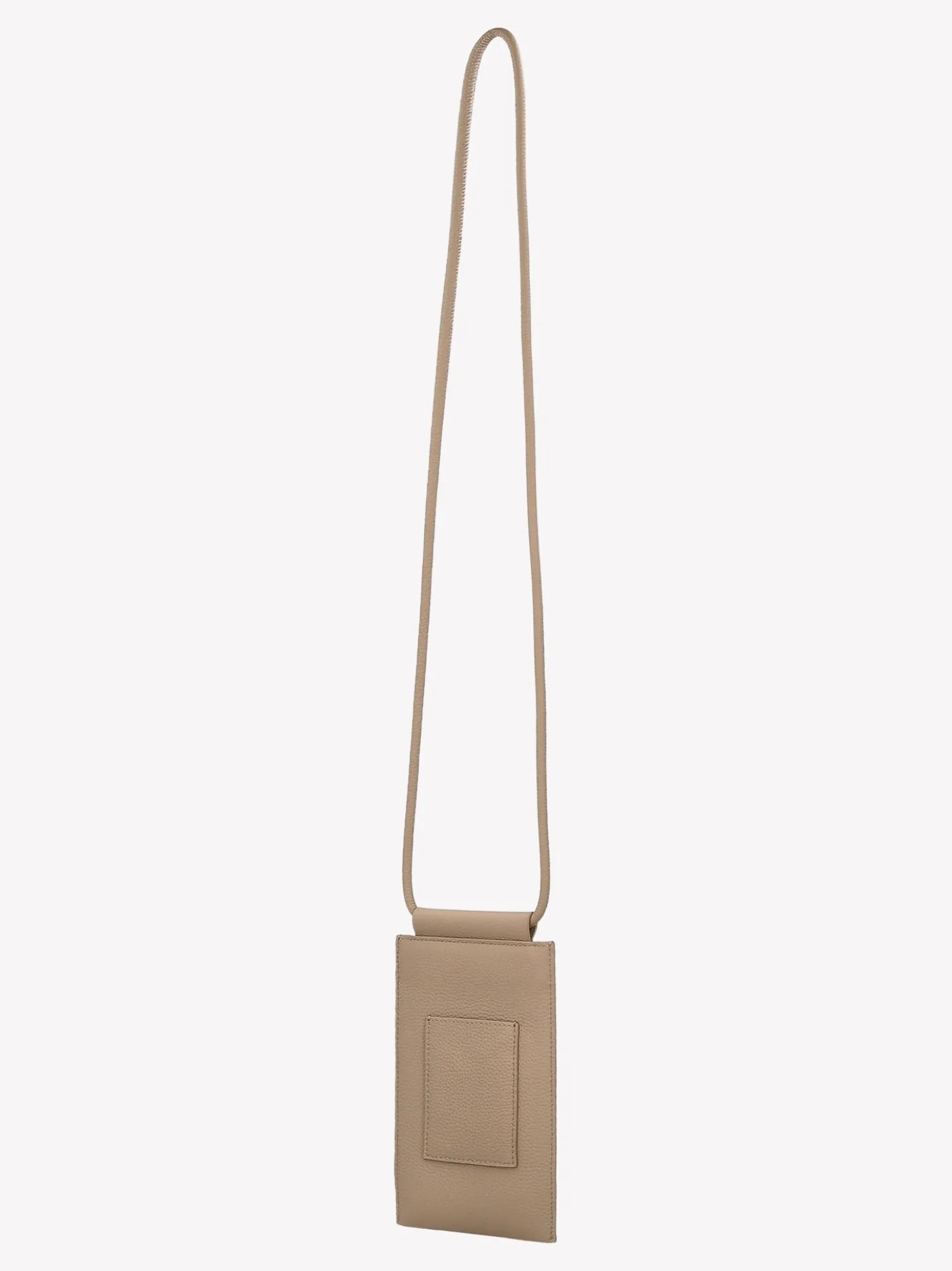MINI NARU puhelinlaukku - vaalea beige
