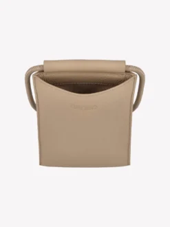 MINI NARU puhelinlaukku - vaalea beige
