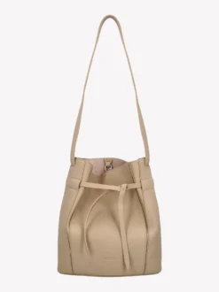NARU BUCKET nahkalaukku - vaalea beige