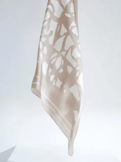 PALSTA silkkihuivi - beige