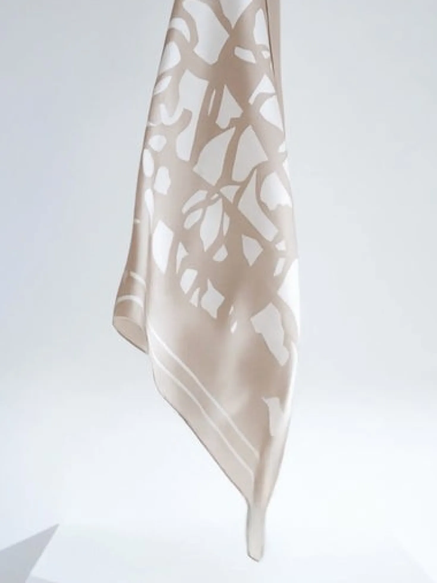 PALSTA silkkihuivi - beige