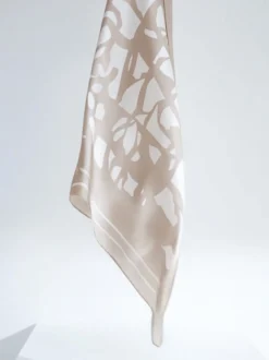 PALSTA silkkihuivi - beige