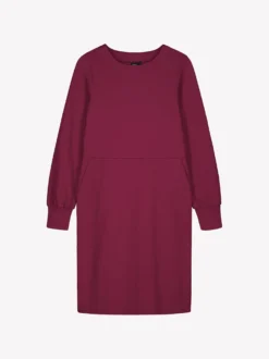PAULIINA mekko - viininpunainen