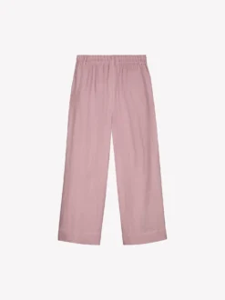 SAARI culottes-pellavahousut - roosa
