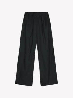 SAARI culottes-pellavahousut - musta