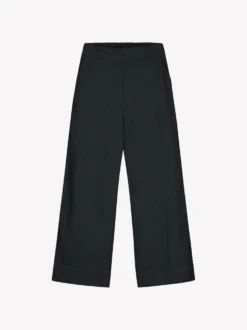 SAARI culottes-pellavahousut - musta