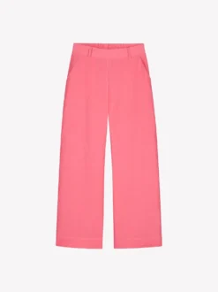 SAARI culottes-pellavahousut - pinkki
