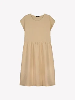 SAARI pellavamekko - beige