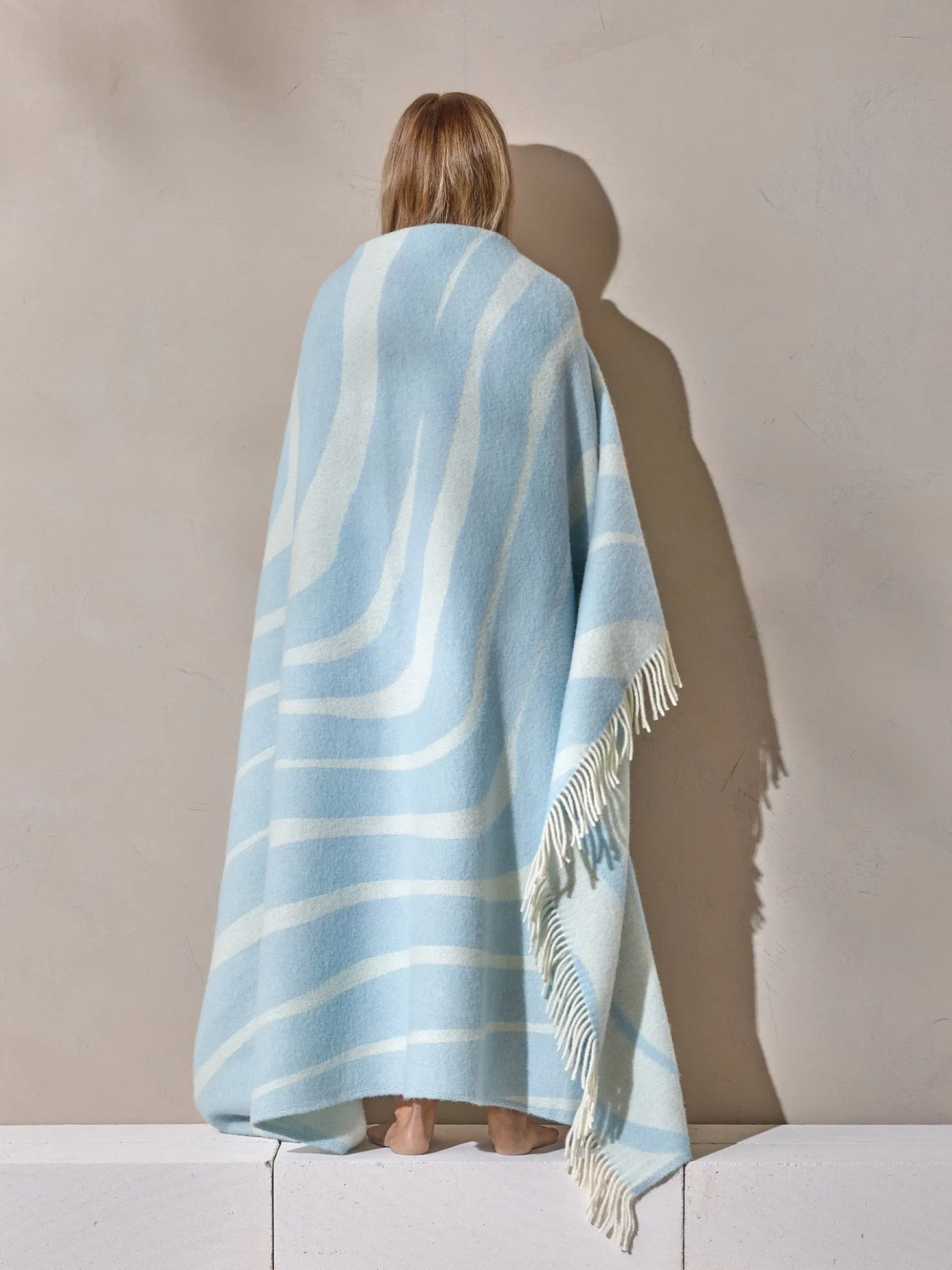 SYLI villahuopa - vaaleansininen